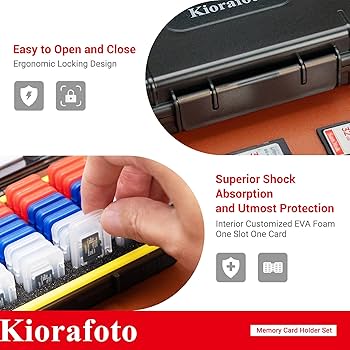 Amazon.com: Dual Protect Micro SD Card Case with 54 PCS